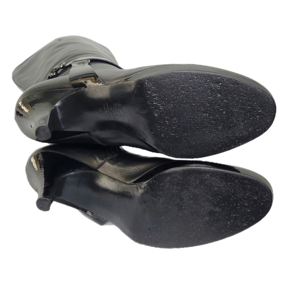 Balenciaga Leather High Heel Harness Boot Black Size 8.5/39 - Picture 8 of 14